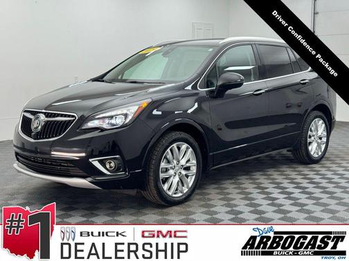 Ebony Twilight Metallic 2020 Buick Envision AWD Premium II