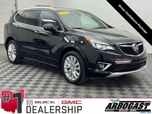 Ebony Twilight Metallic 2020 Buick Envision AWD Premium II