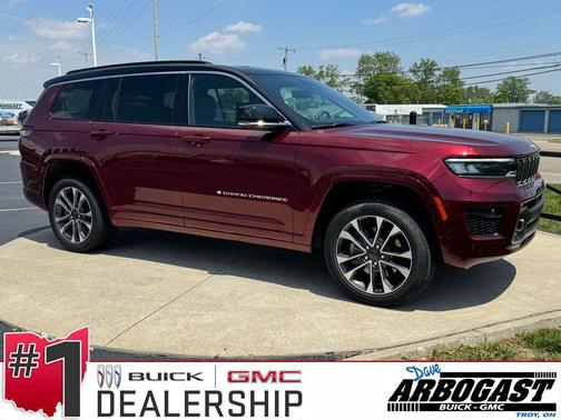 Velvet Red Pearlcoat 2024 Jeep Grand Cherokee L Overland