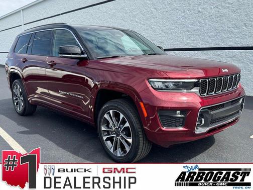 Velvet Red Pearlcoat 2024 Jeep Grand Cherokee L Overland