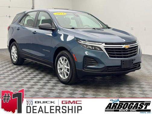 Lakeshore Blue Metallic 2024 Chevrolet Equinox LS