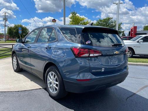 Lakeshore Blue Metallic 2024 Chevrolet Equinox LS