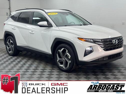 Serenity White Pearl 2023 Hyundai TUCSON SEL