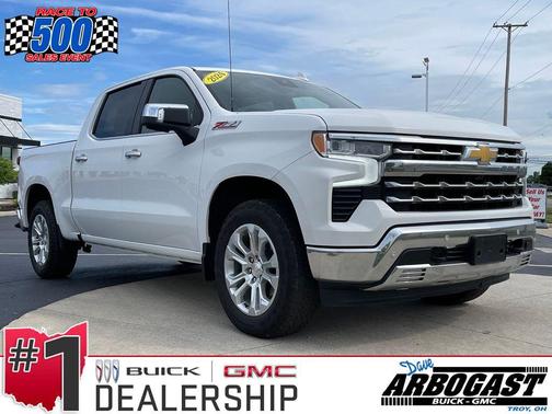 Summit White 2024 Chevrolet Silverado 1500 LTZ