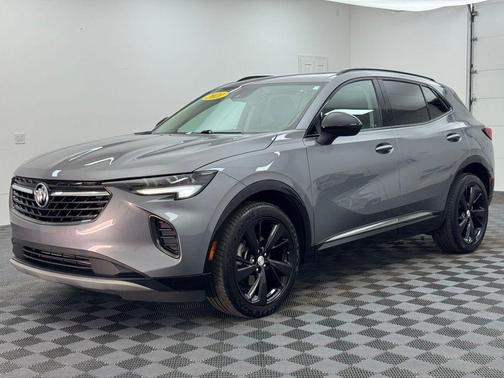 Satin Steel Metallic 2021 Buick Envision FWD Essence