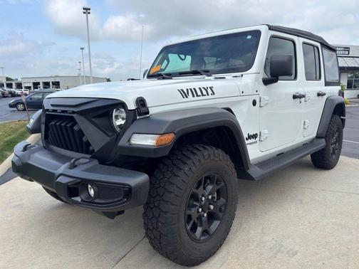 Bright White Clearcoat 2021 Jeep Wrangler Unlimited Sport