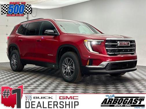 Volcanic Red Tintcoat 2026 GMC Acadia Elevation AWD