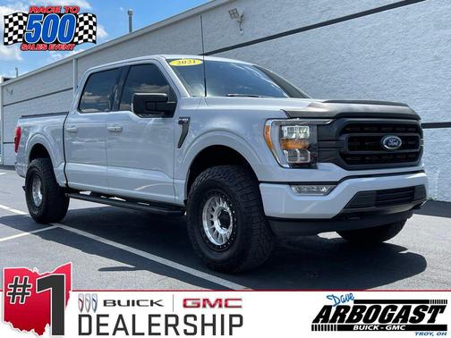 Space White Metallic 2021 Ford F-150 XLT