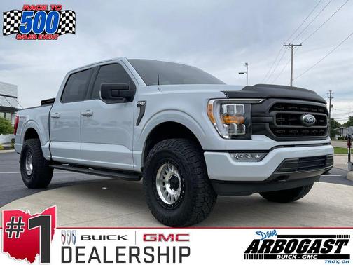 Space White Metallic 2021 Ford F-150 XLT