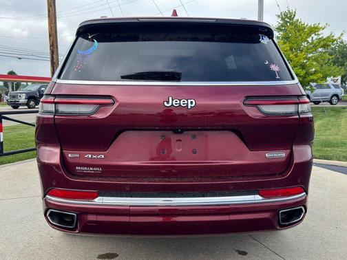 Velvet Red Pearlcoat 2022 Jeep Grand Cherokee L Overland