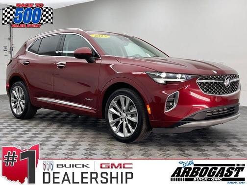 Cinnabar Metallic 2023 Buick Envision Avenir AWD