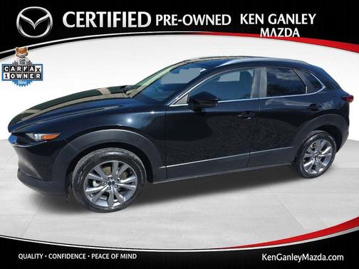 Jet Black Mica 2023 Mazda CX-30 2.5 S Preferred Package