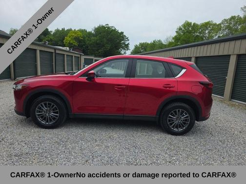 Soul Red Crystal Metallic 2017 Mazda CX-5 Sport
