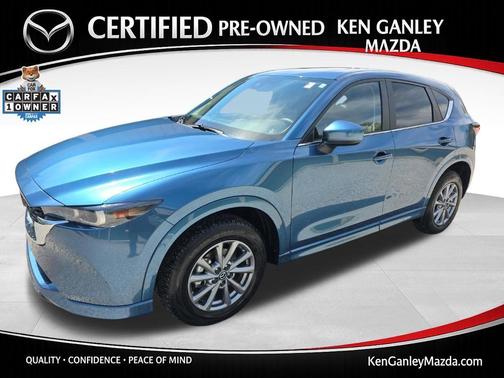 Eternal Blue Mica 2024 Mazda CX-5 2.5 S Preferred Package