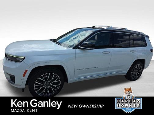 Bright White Clearcoat 2022 Jeep Grand Cherokee L Summit