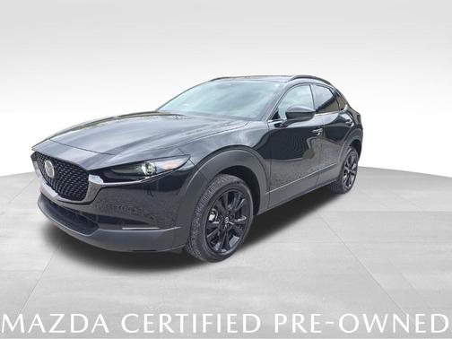 Jet Black Mica 2025 Mazda CX-30 2.5 Turbo Premium Package