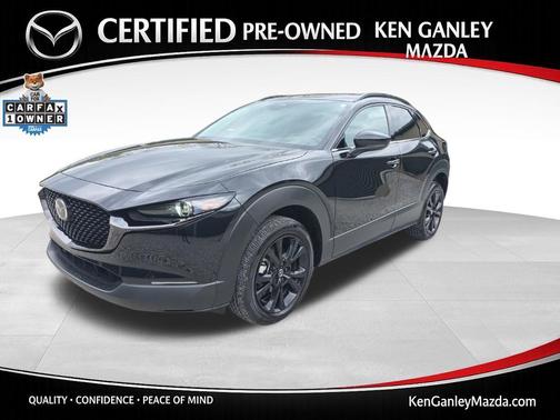 Jet Black Mica 2025 Mazda CX-30 2.5 Turbo Premium Package