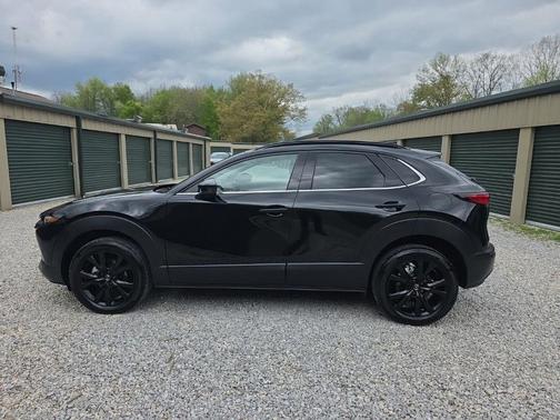 Jet Black Mica 2025 Mazda CX-30 2.5 Turbo Premium Package