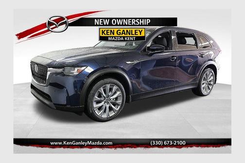 Deep Crystal Blue Mica 2026 Mazda CX-90 Preferred