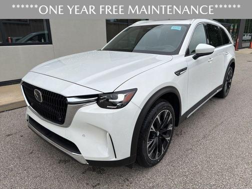 Rhodium White Premium 2026 Mazda CX-90 PHEV Premium Plus