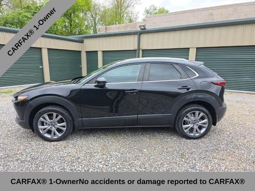 Jet Black Mica 2023 Mazda CX-30 2.5 S Preferred Package