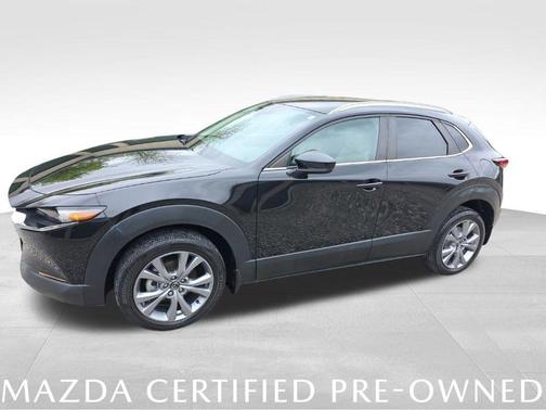 Jet Black Mica 2023 Mazda CX-30 2.5 S Preferred Package