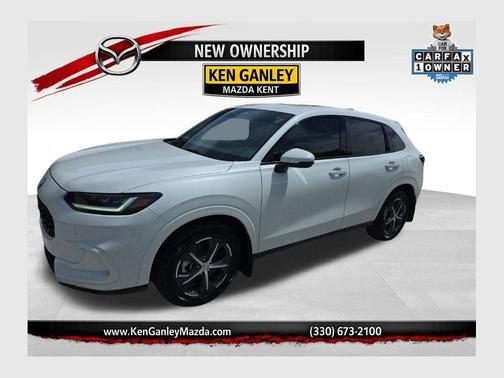 Platinum White Pearl 2023 Honda HR-V EX-L
