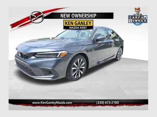 Sonic Gray Pearl 2024 Honda Civic EX-L