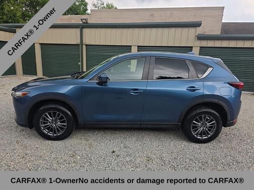Eternal Blue Mica 2017 Mazda CX-5 Touring