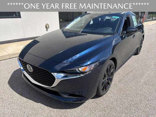Deep Crystal Blue Mica 2026 Mazda Mazda3 FWD w/Select Package