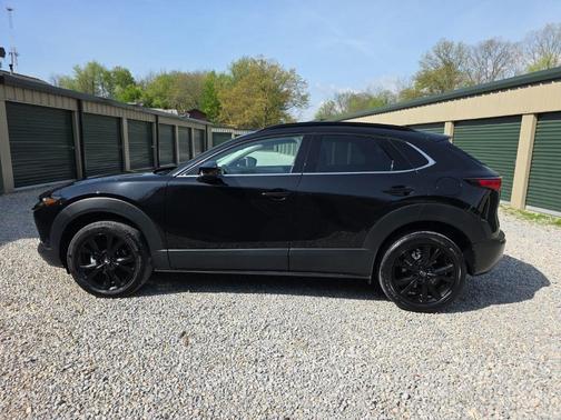 Jet Black Mica 2025 Mazda CX-30 2.5 Turbo Premium Package