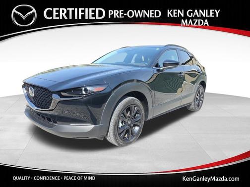 Jet Black Mica 2025 Mazda CX-30 2.5 Turbo Premium Package