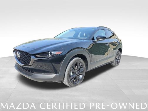 Jet Black Mica 2025 Mazda CX-30 2.5 Turbo Premium Package