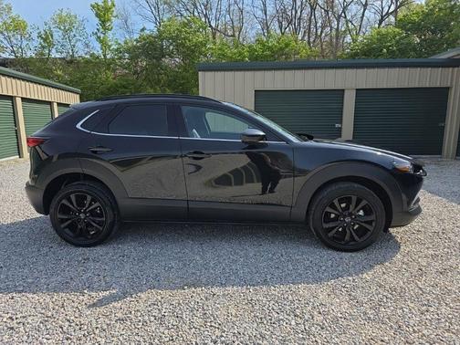 Jet Black Mica 2025 Mazda CX-30 2.5 Turbo Premium Package