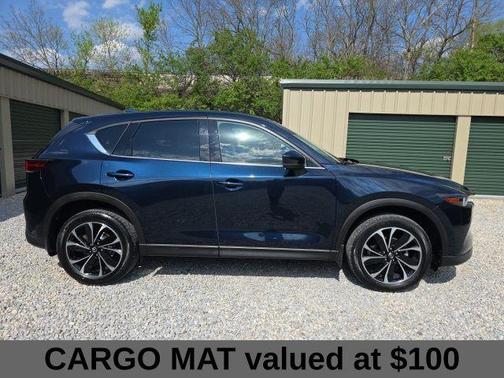 Deep Crystal Blue Mica 2023 Mazda CX-5 2.5 S Premium