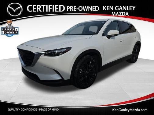 Snowflake White Pearl 2023 Mazda CX-9 Touring Plus