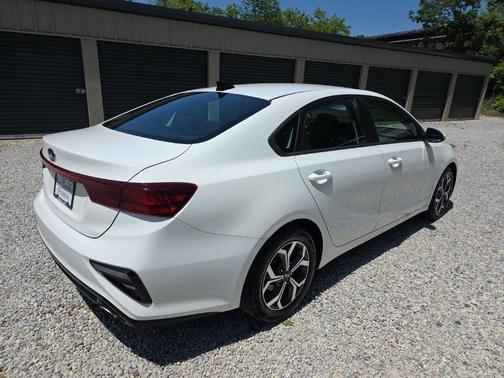Clear White 2020 Kia Forte LXS