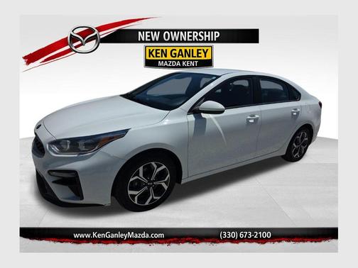 Clear White 2020 Kia Forte LXS