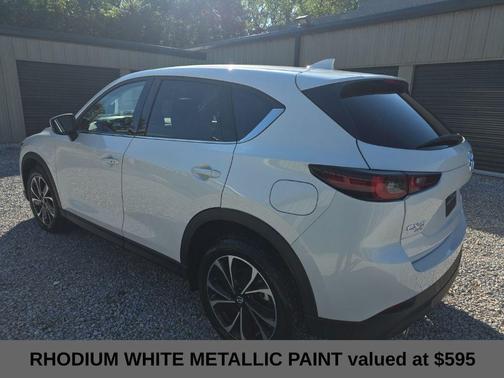 Rhodium White Metallic 2023 Mazda CX-5 2.5 S Premium Plus Package