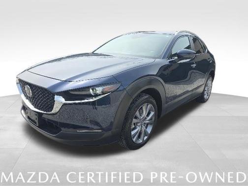 Deep Crystal Blue Mica 2023 Mazda CX-30 2.5 S Select Package