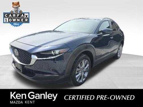 Deep Crystal Blue Mica 2023 Mazda CX-30 2.5 S Select Package