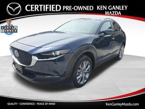 Deep Crystal Blue Mica 2023 Mazda CX-30 2.5 S Select Package