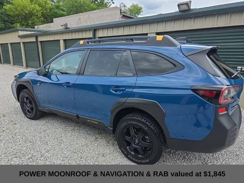 Geyser Blue 2024 Subaru Outback Wilderness