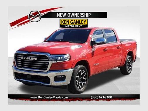 Flame Red Clearcoat 2025 RAM 1500 Laramie