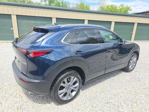 Deep Crystal Blue Mica 2025 Mazda CX-30 Premium Package
