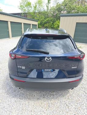 Deep Crystal Blue Mica 2025 Mazda CX-30 Premium Package