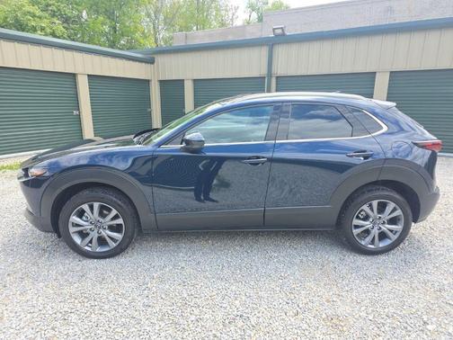 Deep Crystal Blue Mica 2025 Mazda CX-30 Premium Package