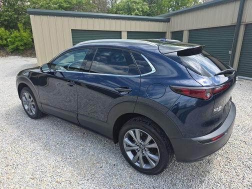 Deep Crystal Blue Mica 2025 Mazda CX-30 Premium Package