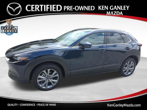 Deep Crystal Blue Mica 2025 Mazda CX-30 Premium Package