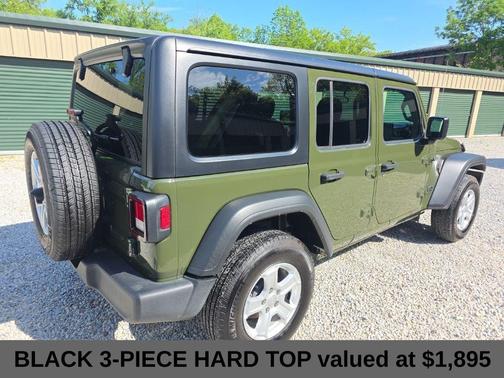 Sarge Green Clearcoat 2023 Jeep Wrangler Sport